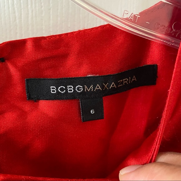 BCBGMaxAzria A-Shape Silk Dress - Picture 3 of 9